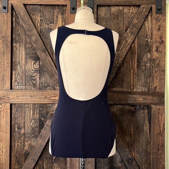 Nautica navy blue with white front lines Sz-14 - Picture 5 of 10